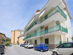 Bygningen som feriehuset ligger i