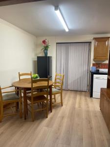 Køkken eller tekøkken på Woodfarm House