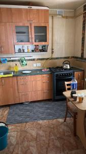 Η κουζίνα ή μικρή κουζίνα στο MG rental