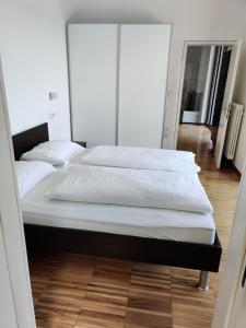 Ένα ή περισσότερα κρεβάτια σε δωμάτιο στο GARNI MARIA Appartement