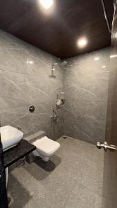 Koupelna v ubytování Trattino Resort