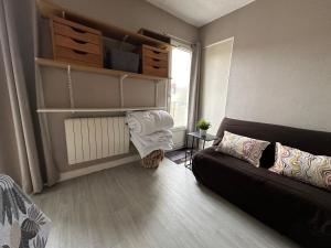 Posezení v ubytování Studio in residential area