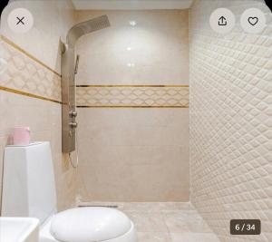 Ένα μπάνιο στο luxury apartment in casablanca