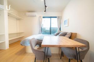 Posezení v ubytování unito residence HAKATA Port 201 + 27 fotografií