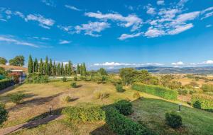 an overhead view of a field with trees and bushes at Seranna 4 in Papiano +37 photos