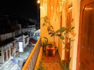 Μπαλκόνι ή βεράντα στο Bohosthal guest house +3 φωτογραφίες