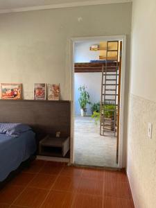 Postel nebo postele na pokoji v ubytování Casa Completa em Tatuí + 41 fotografií