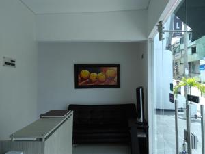 Hotel Boutique Santorini Class的休息区
