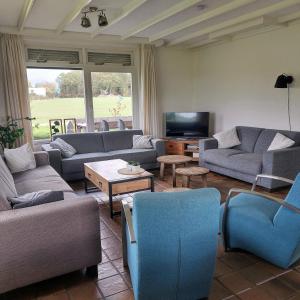 Posezení v ubytování Vakantiehuis de bonte koe