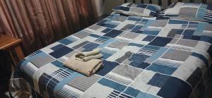 Postel nebo postele na pokoji v ubytování 16 Besembos contractors accommodation