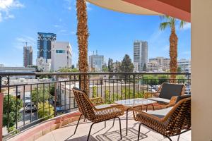 Balkón nebo terasa v ubytování Spacious City Centre Living