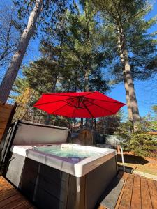 Fotografie z fotogalerie ubytování Serene Getaway Nordic Spa, Sauna, Nature and Pool v destinaci Rawdon