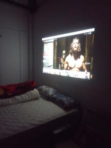 Postel nebo postele na pokoji v ubytování Farm house in danda gaun, shivapuri