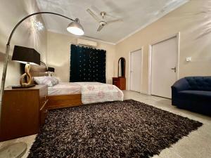 Ένα ή περισσότερα κρεβάτια σε δωμάτιο στο A Friendly Family Home