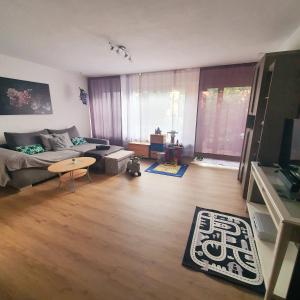 TV a/nebo společenská místnost v ubytování Ferienhaus Familie Sterner