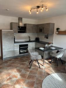 Nhà bếp/bếp nhỏ tại Herzensplatz am Hochkönig