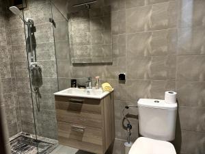 Ένα μπάνιο στο New Comfortable Apartment with Netflix & IPTV +22 φωτογραφίες