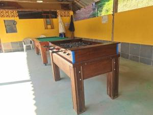 Spillelokalet på Casa em Domingos Martins condomínio com piscina