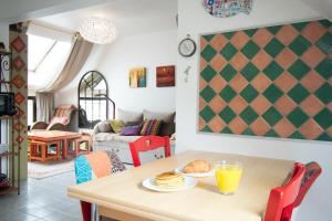 Posezení v ubytování Le Correjou I Magnifique vue mer & Plage