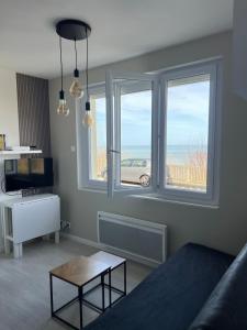 Η κουζίνα ή μικρή κουζίνα στο Appartement vue mer