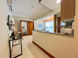 Kuchyň nebo kuchyňský kout v ubytování Acogedor apartamento ÁGORA MALL