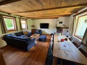 Posezení v ubytování Landhaus Finkenhof