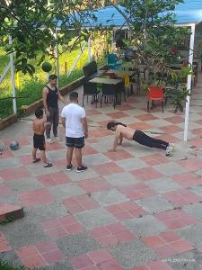 Επισκέπτες που μένουν στο Finca la Cumbre