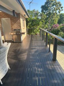 En balkon eller terrasse på Bellingen Dreaming