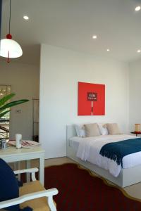 Ένα ή περισσότερα κρεβάτια σε δωμάτιο στο Chang Chang Cozy Home