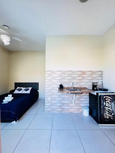 Kuchyň nebo kuchyňský kout v ubytování Suítes Pé na Areia Arraial do Cabo