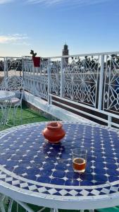 Balkón nebo terasa v ubytování hostel Daryusssef114