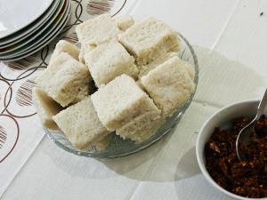 Jídlo v prázdninového domu nebo okolí