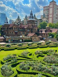 Zahrada ubytování Nost algia S Hotel Shanghai Fudan University 时光漫步S酒店上海复旦大学五角场地铁站店 Free fresh ground coffee,Free laundry service