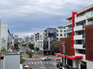 a view of a city street with buildings at It's Melbourne - by the Beach! in Melbourne