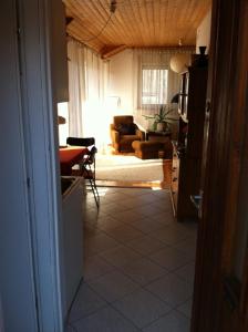 Posezení v ubytování Sirály Apartman