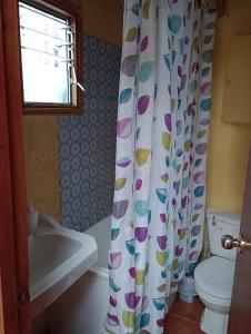 Ένα μπάνιο στο Cabaña El Tata