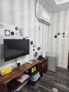 TV a/nebo společenská místnost v ubytování And宅 + 29 fotografií