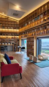 Posezení v ubytování 하도락