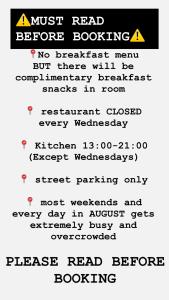 a poster for a bookworm event with the words must read before booking at Agia Fotia Taverna in Kerames