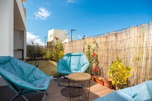 Balkón nebo terasa v ubytování Le Lys du Lagon T4 - Escale entre mer et jardin privé