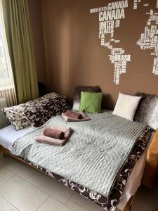 Posteľ alebo postele v izbe v ubytovaní Platina Apartman + 16 fotografií