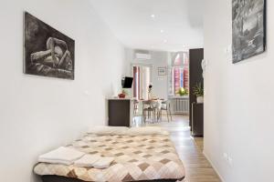 Katil atau katil-katil dalam bilik di La Casina Delle Olghe 3