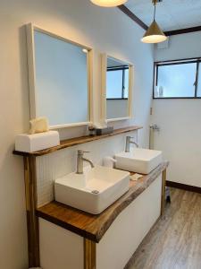 Vannituba majutusasutuses Ambe Kelen