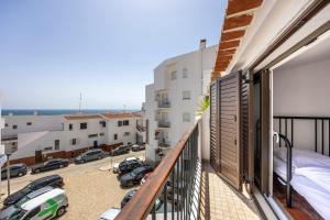 Balkón nebo terasa v ubytování Estúdio Praia da Luz