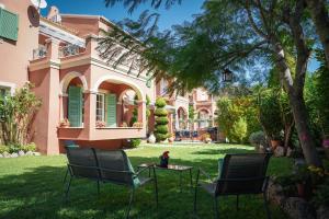 En have udenfor Armonia House Potamos Village