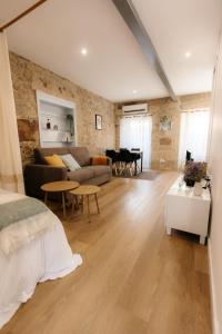 Posezení v ubytování Castellum Tude Apartamento