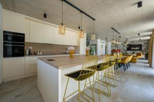 Kuchyň nebo kuchyňský kout v ubytování Villa Ume by IstriaLux with jacuzzi and sauna