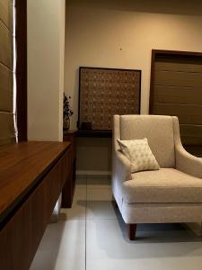 Χώρος καθιστικού στο Townsquare Residency