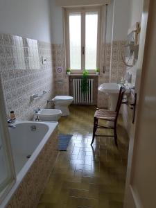 Koupelna v ubytování B&B DE CAROL