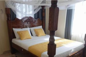 Postel nebo postele na pokoji v ubytování 1-Bed - Sleeps 2 - w Free Parking